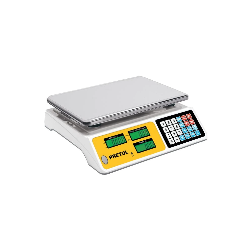 29966 BÁSCULA ELECTRÓNICA MULTIFUNCIONES 40 KG, PRETUL