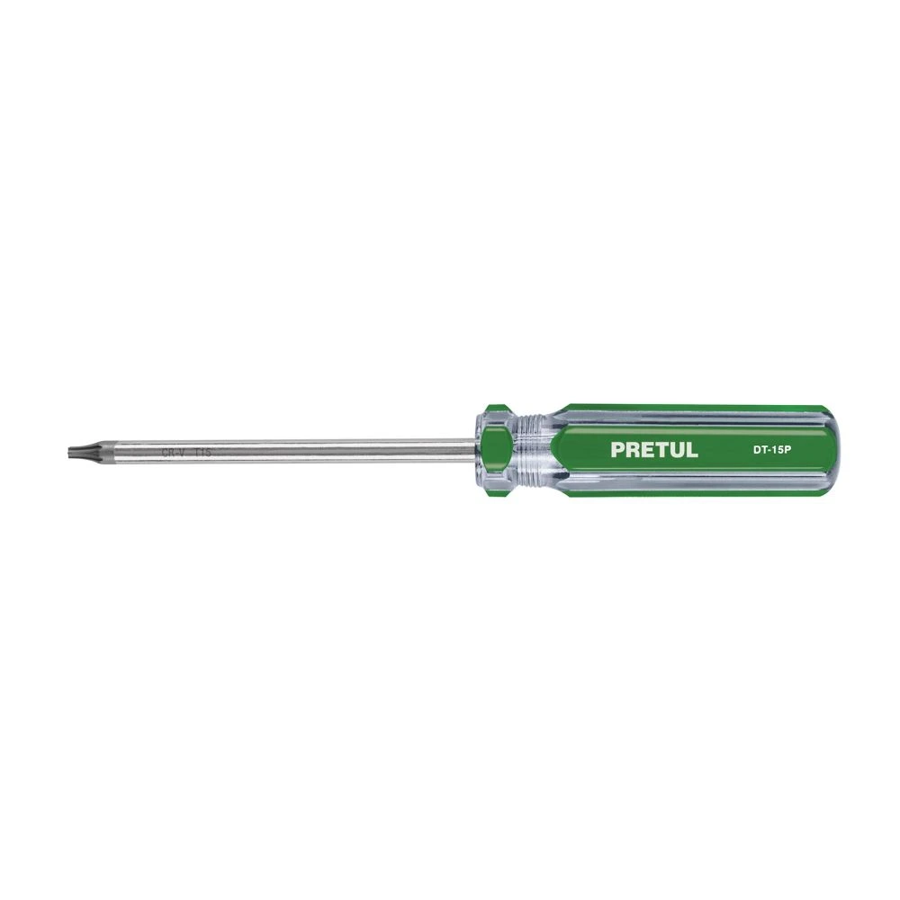 29983 DESARMADOR PUNTA TORX T 15 MANGO DE PVC, PRETUL