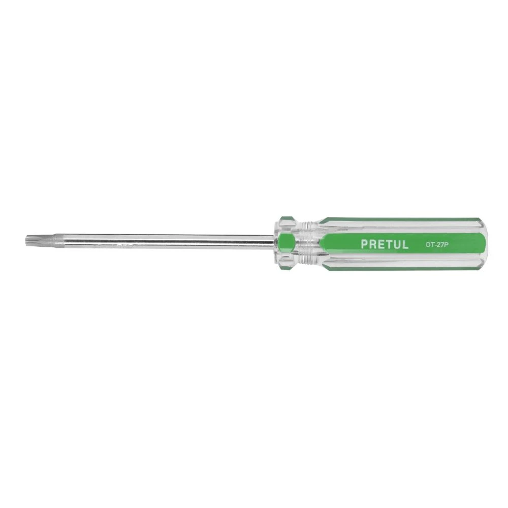 29986 DESARMADOR PUNTA TORX T 27 MANGO DE PVC, PRETUL