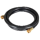 40074 MANGUERA PARA GAS, PVC NEGRA, 3/8' FLARE,1 M, FOSET