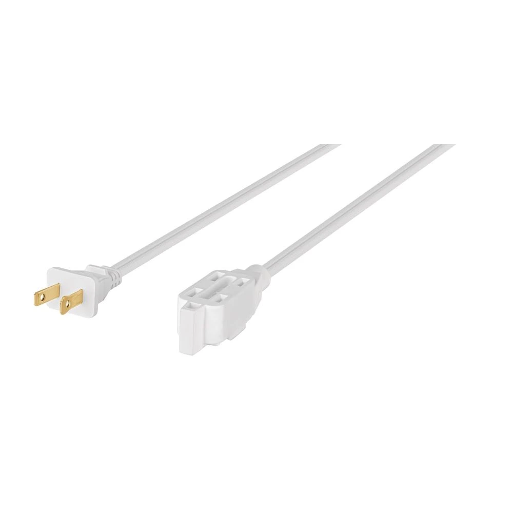 40153 EXTENSIÓN ELÉCTRICA DOMÉSTICA 4 M CLAVIJA RECTA, BLANCA