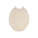40242 ASIENTO REDONDO LIGERO PARA WC, ABIERTO, HUESO, BASIC