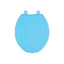 40243 ASIENTO REDONDO LIGERO PARA WC, ABIERTO, AZUL, BASIC