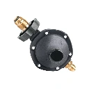 40709 REGULADOR DE GAS LP, 1 VÍA, CON MANERAL, BAJA PRESIÓN