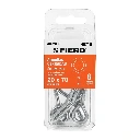 40719 BLÍSTER CON 6 ARMELLAS CERRADAS DE 20 X 70, FIERO