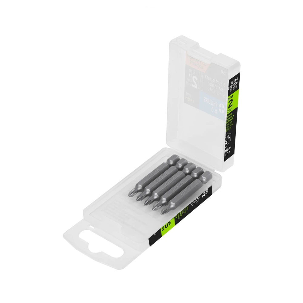 [PUDE-1201-15] 100194 ESTUCHE CON 15 PUNTAS DE CRUZ PH1 LARGO 2', TRUPER EXPERT