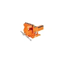 100199 TORNILLO DE BANCO 4' TIPO EUROPEO DE HIERRO NODULAR, TRUPER