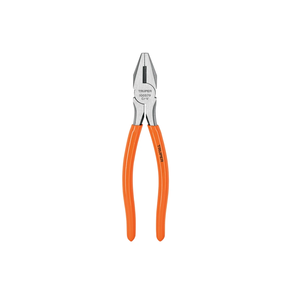 100579 PINZA PARA ELECTRICISTA 9' MANGO DE PVC, TRUPER
