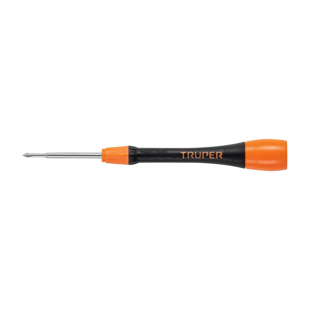 [JOY-C0] 100670 DESARMADOR DE PRECISIÓN DE CRUZ PH0 MANGO ERGONÓMICO, TRUPER