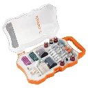 100757 KIT ACCESORIOS PARA HERRAMIENTA ROTATIVA, 121 PIEZAS, TRUPER