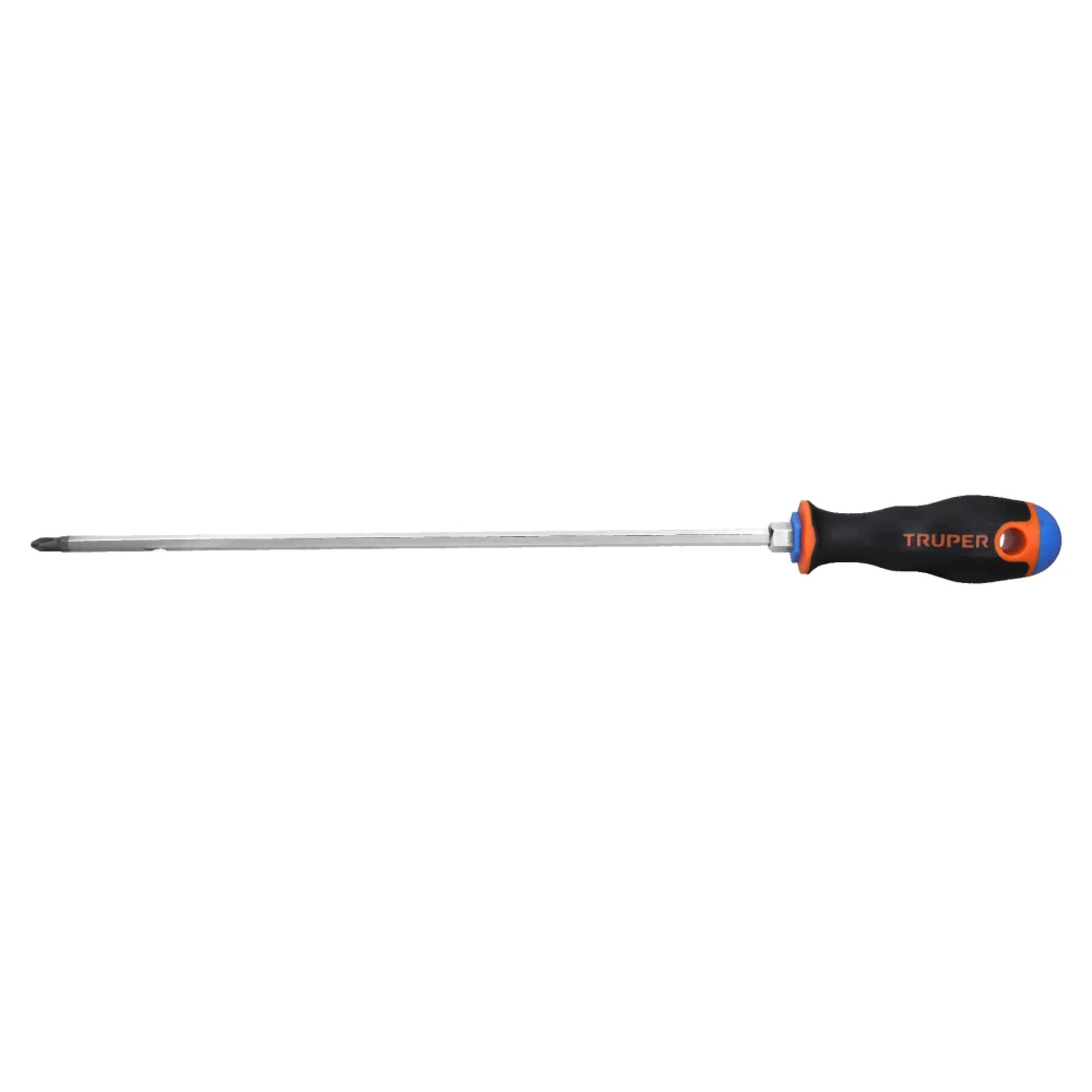 [DP-1/4X12B] 100838 DESARMADOR DE CRUZ 1/4' X 12' MANGO COMFORT GRIP, TRUPER