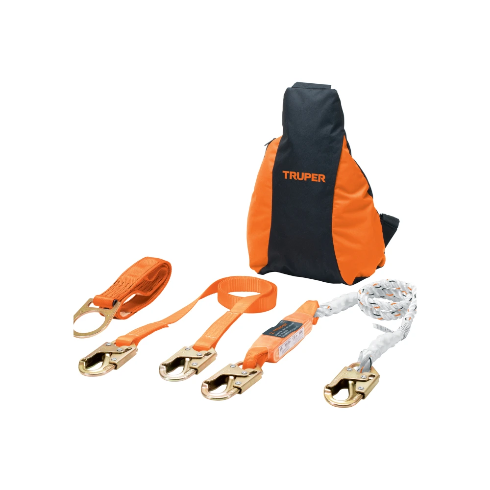 [ARN-KIT-3A] 100887 KIT CONTRA CAÍDAS CON ARNÉS DE TRES ANILLOS, ANSI, TRUPER
