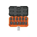 100944 JUEGO DE 12 DADOS DE IMPACTO CUADRO 1/2', 6 PUNTAS MM