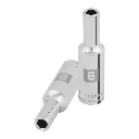 100991 DADO LARGO DE 6 MM, 6 PUNTAS, CUADRO 3/8', TRUPER