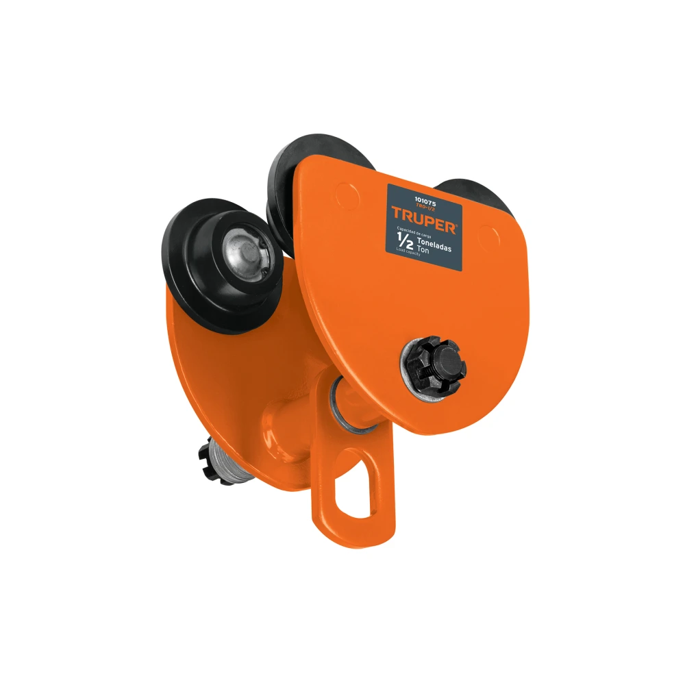 [TRO-1/2] 101075 TROLE DE CARGA 1/2 TON PARA VIGAS IPS E IPR, AJUSTABLE