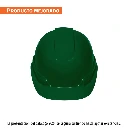 101270 CASCO DE SEGURIDAD VENTILADO, AJUSTE DE MATRACA, VERDE