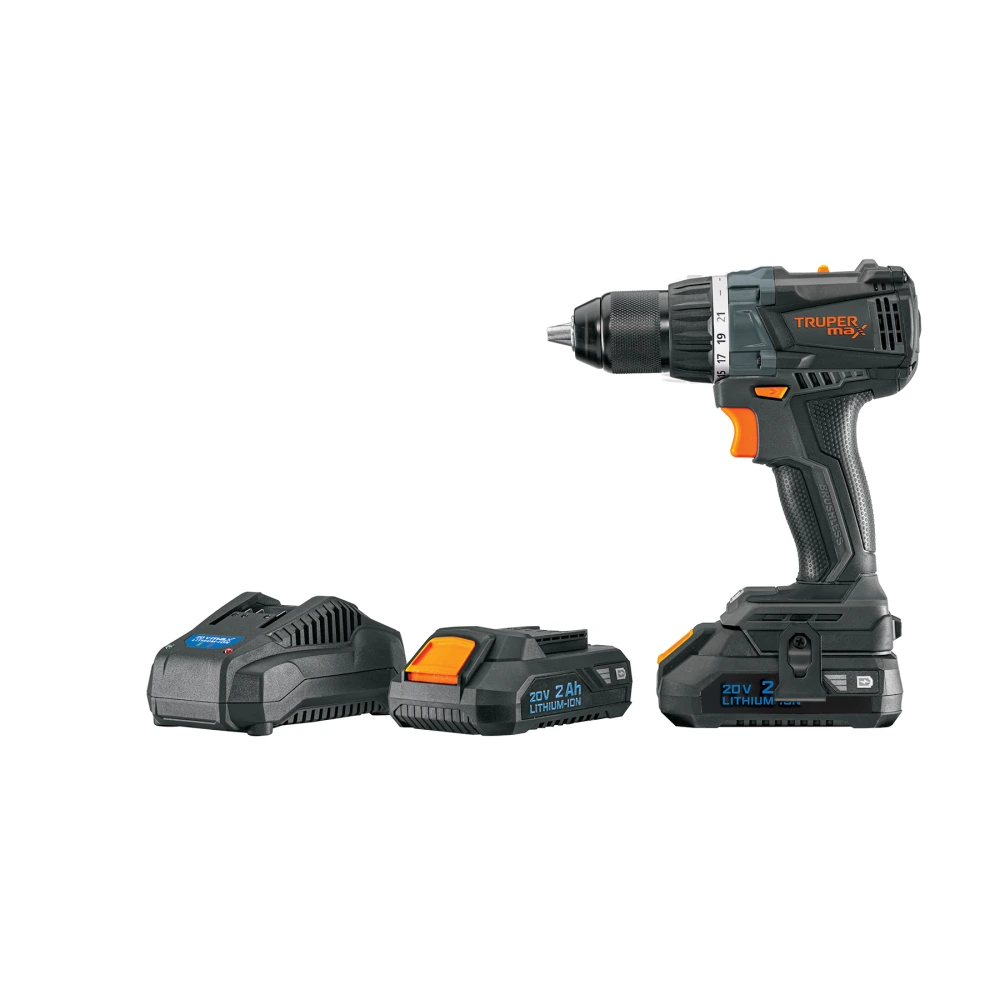[MAX-20T] 101452 TALADRO 1/2', 20V, 2 BATERÍAS 2AH, MAX