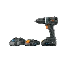 101452 TALADRO 1/2', 20V, 2 BATERÍAS 2AH, MAX