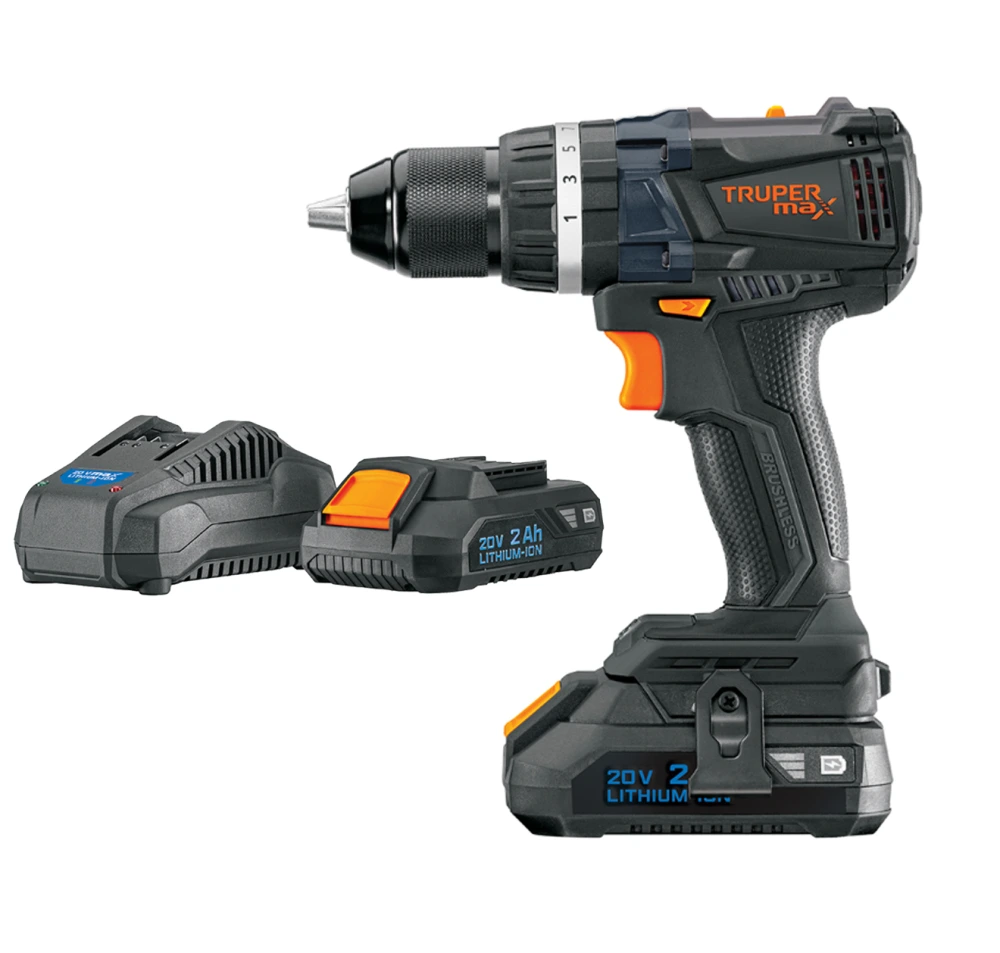 [MAX-20R] 101453 ROTOMARTILLO 1/2', 20V, 2 BATERÍAS 2AH, MAX