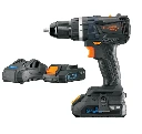101453 ROTOMARTILLO 1/2', 20V, 2 BATERÍAS 2AH, MAX