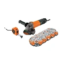 101526 COMBO ESMERILADORA 4-1/2', 700W, DISCOS Y FLEXÓMETRO, PRO
