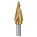 101552 BROCA ESCALONADA TITANIO 9 ESCALONES 1/4' A 3/4', EXPERT