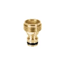101597 CONECTOR 3/4' RÁPIDO MACHO DE LATÓN, SISTEMA CLICK, TRUPER