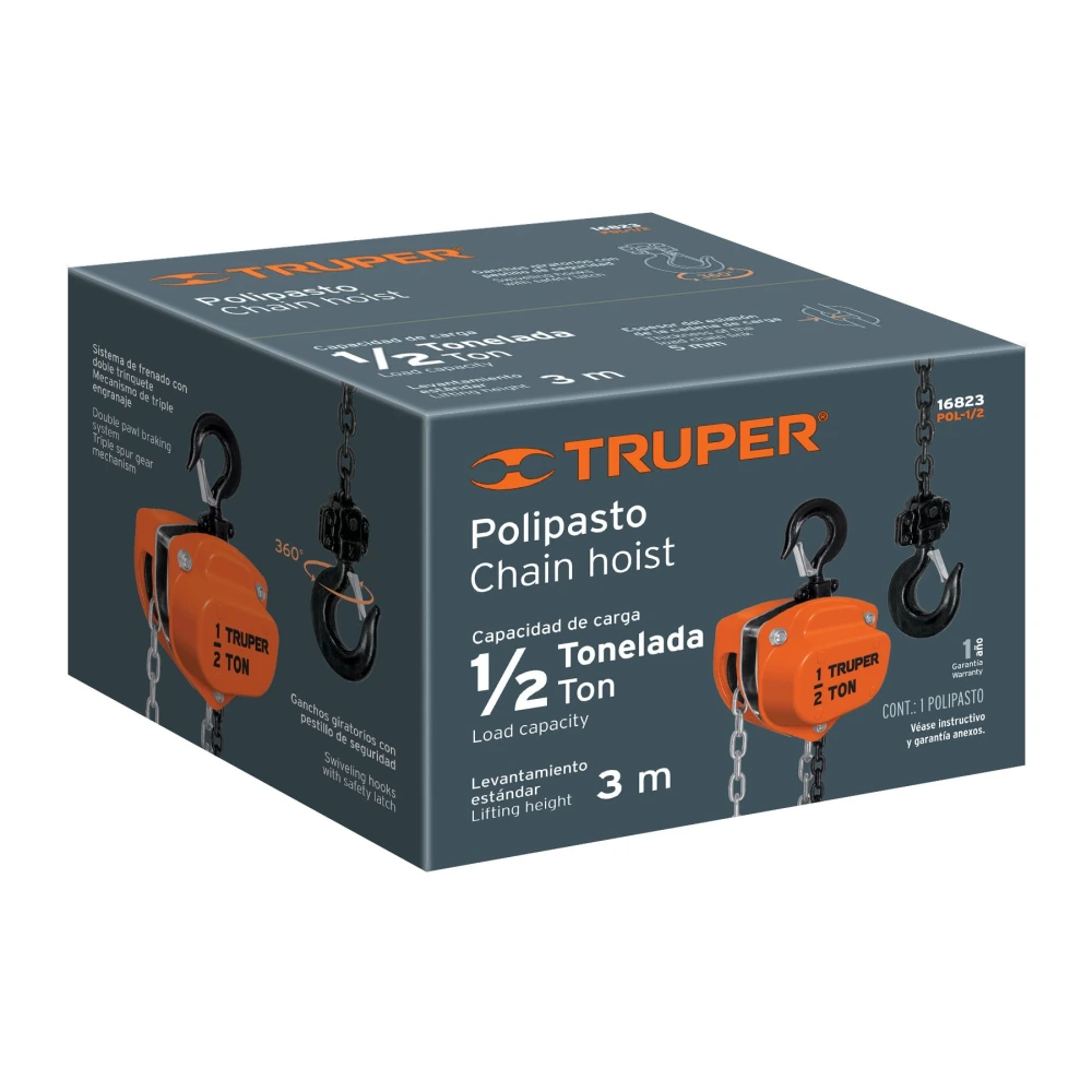 101941 CAJA DE EMPAQUE DE REPUESTO PARA POL-1/2, TRUPER