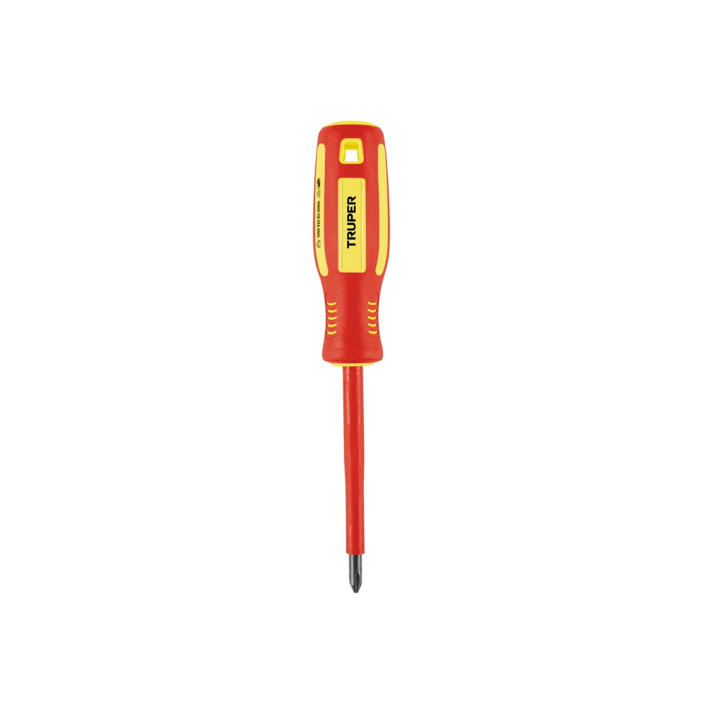 102241 DESARMADOR DIELÉCTRICO DE CRUZ 1/4' X 4', TRUPER