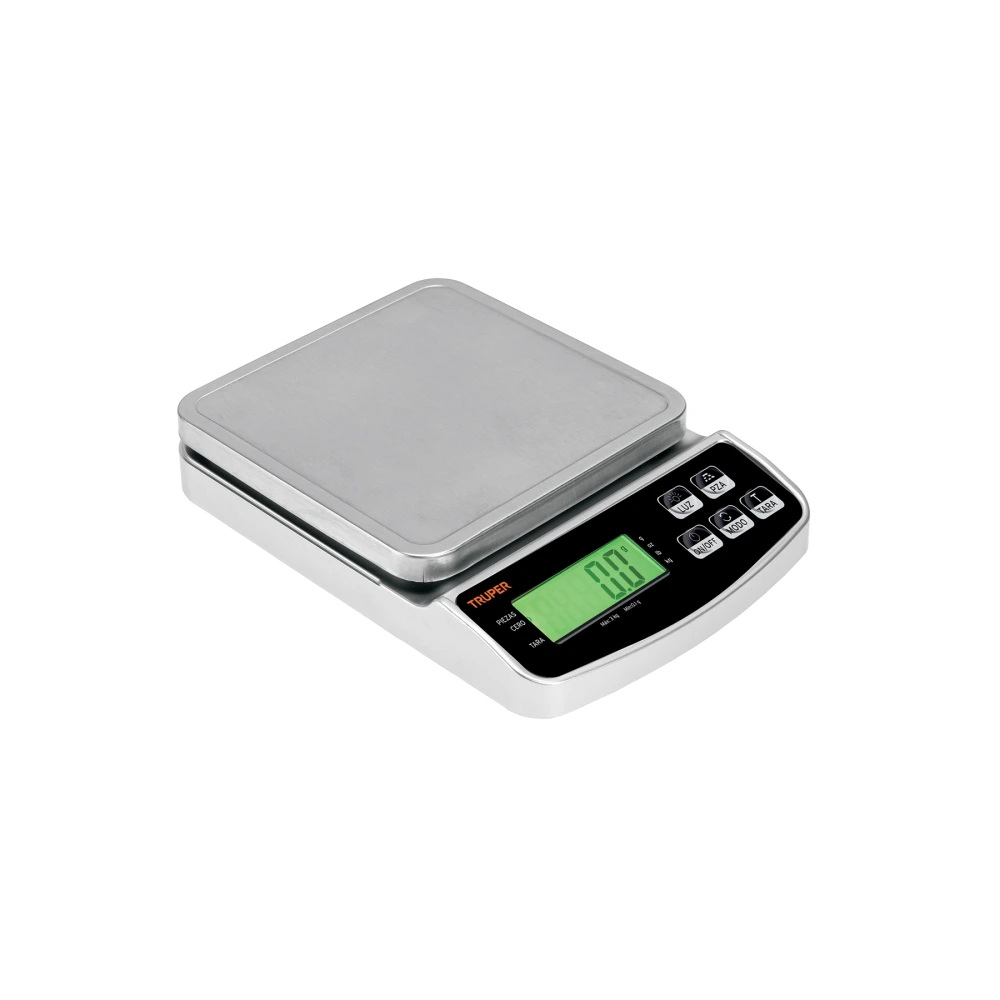 102317 BÁSCULA ELECTRÓNICA DE PRECISIÓN, RECARGABLE, 3 KG, TRUPER