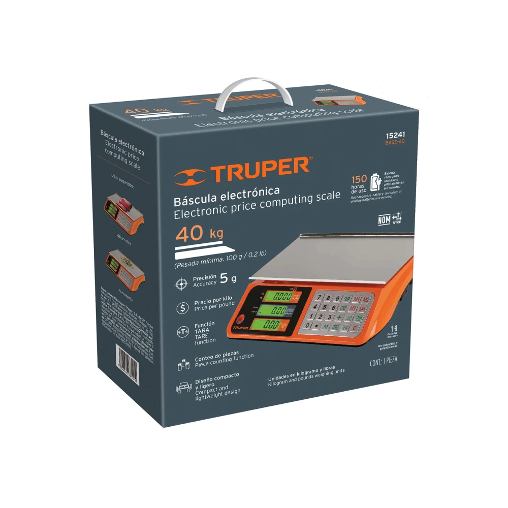 102362 CAJA DE EMPAQUE DE REPUESTO PARA BASE-40, TRUPER