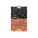 102389 JUEGO DE 73 HERRAMIENTAS CUADRO 3/8' STD Y MM PARA MECÁNICO
