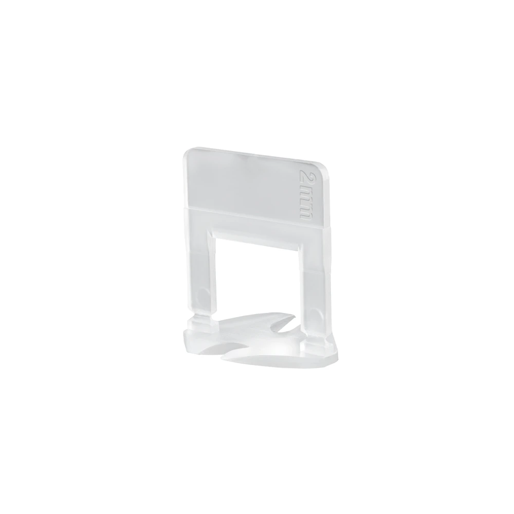 [SN-CL20C] 102408 BOLSA C/100 ANCLAS CURVAS DE 2MM PARA NIVELACIÓN DE AZULEJOS