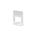 102408 BOLSA C/100 ANCLAS CURVAS DE 2MM PARA NIVELACIÓN DE AZULEJOS