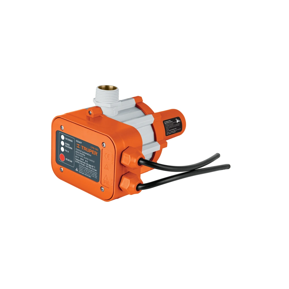 [CPB-180] 102417 CONTROL AUTOMÁTICO DE PRESIÓN DE BOMBAS PARA AGUA, 180°