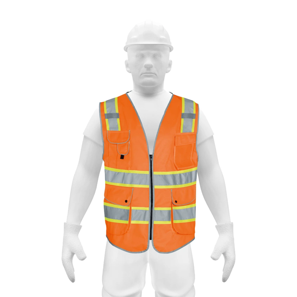 102440 CHALECO DE SEGURIDAD DE ALTA VISIBILIDAD, NARANJA, M, EXPERT
