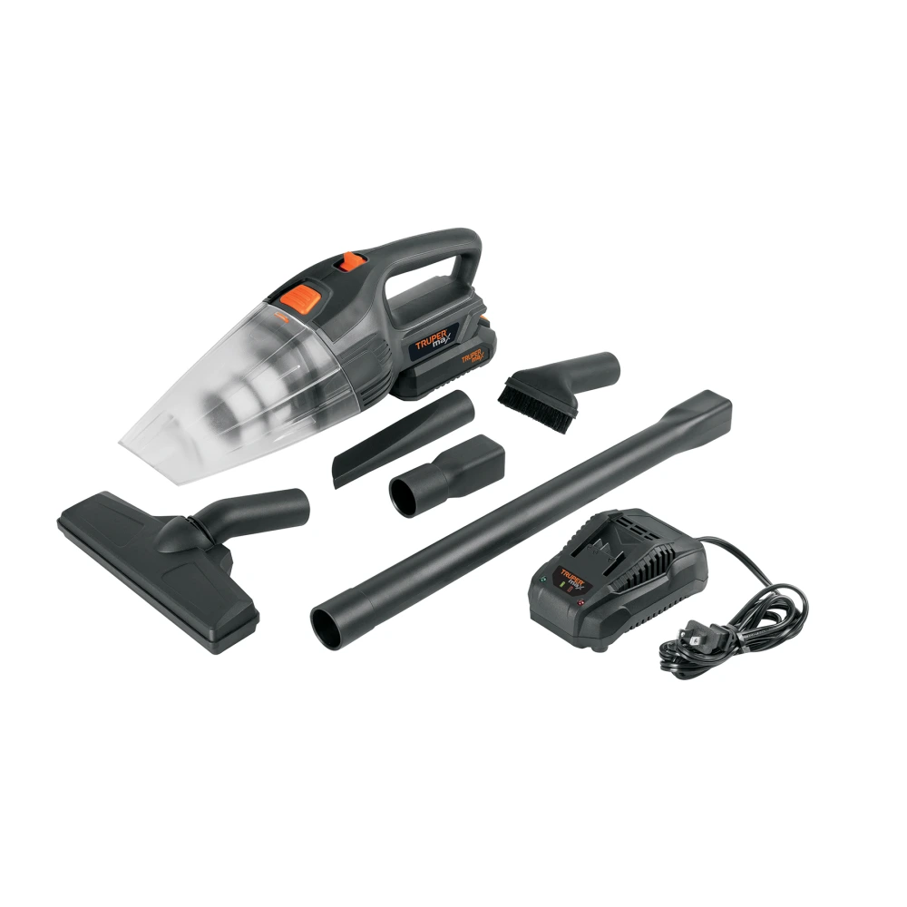 102446 ASPIRADORA PARA AUTO, 20V, 1 BATERÍA 2AH, MAX