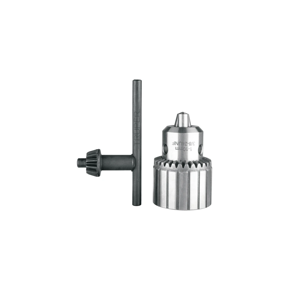 [BRO-3/8X] 102477 BROQUERO 3/8' CON LLAVE, CUERPO ESTRIADO, TRUPER EXPERT