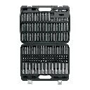 102520 JUEGO DE PUNTAS Y DADOS CON PUNTA PARA MECÁNICA, 150 PIEZAS