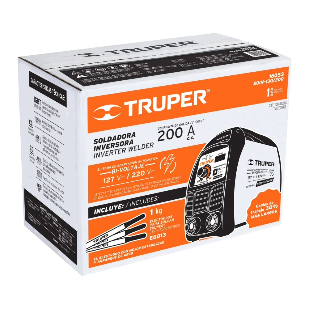 102557 CAJA DE EMPAQUE DE REPUESTO PARA SOIN-130/200, TRUPER