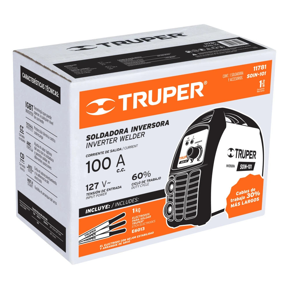 102558 CAJA DE EMPAQUE DE REPUESTO PARA SOIN-101, TRUPER