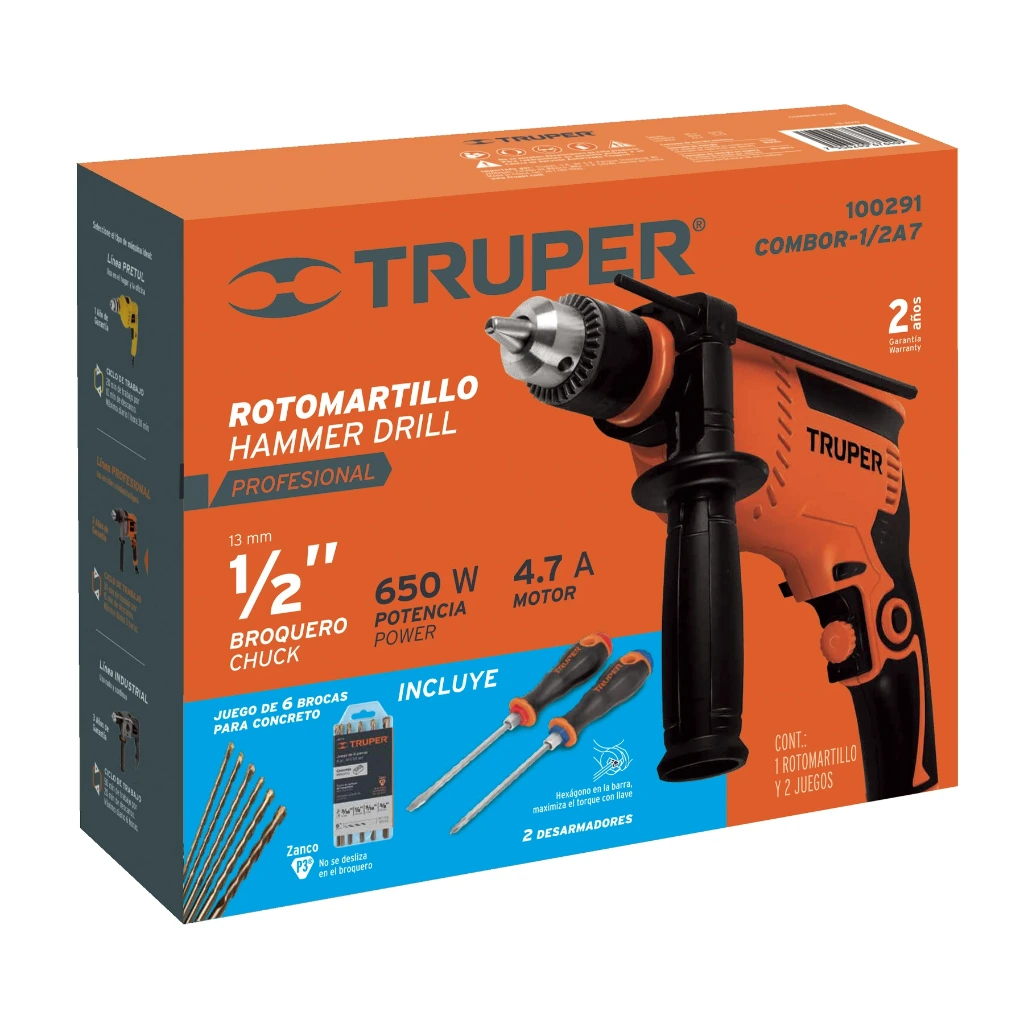 [CJ-COMBOR-1/2A7] 102602 CAJA DE EMPAQUE DE REPUESTO PARA COMBOR-1/2A7, TRUPER
