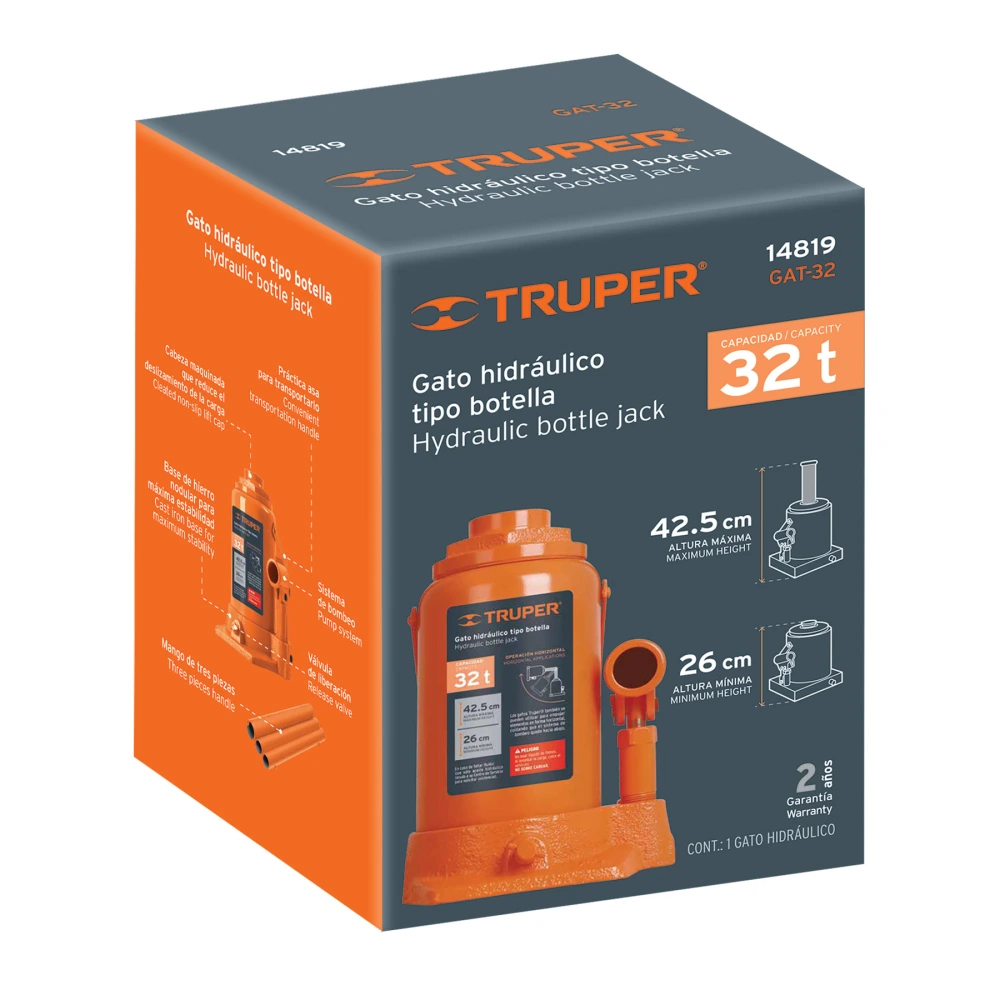 102690 CAJA DE EMPAQUE DE REPUESTO PARA GAT-32, TRUPER