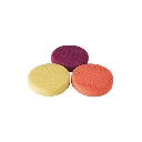 102740 JUEGO DE 3 ESPONJAS PARA PULIR DE 6' HOOK AND LOOP, TRUPER