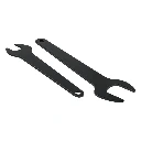 102756 JUEGO DE 2 LLAVES PARA ROU-MN, TRUPER