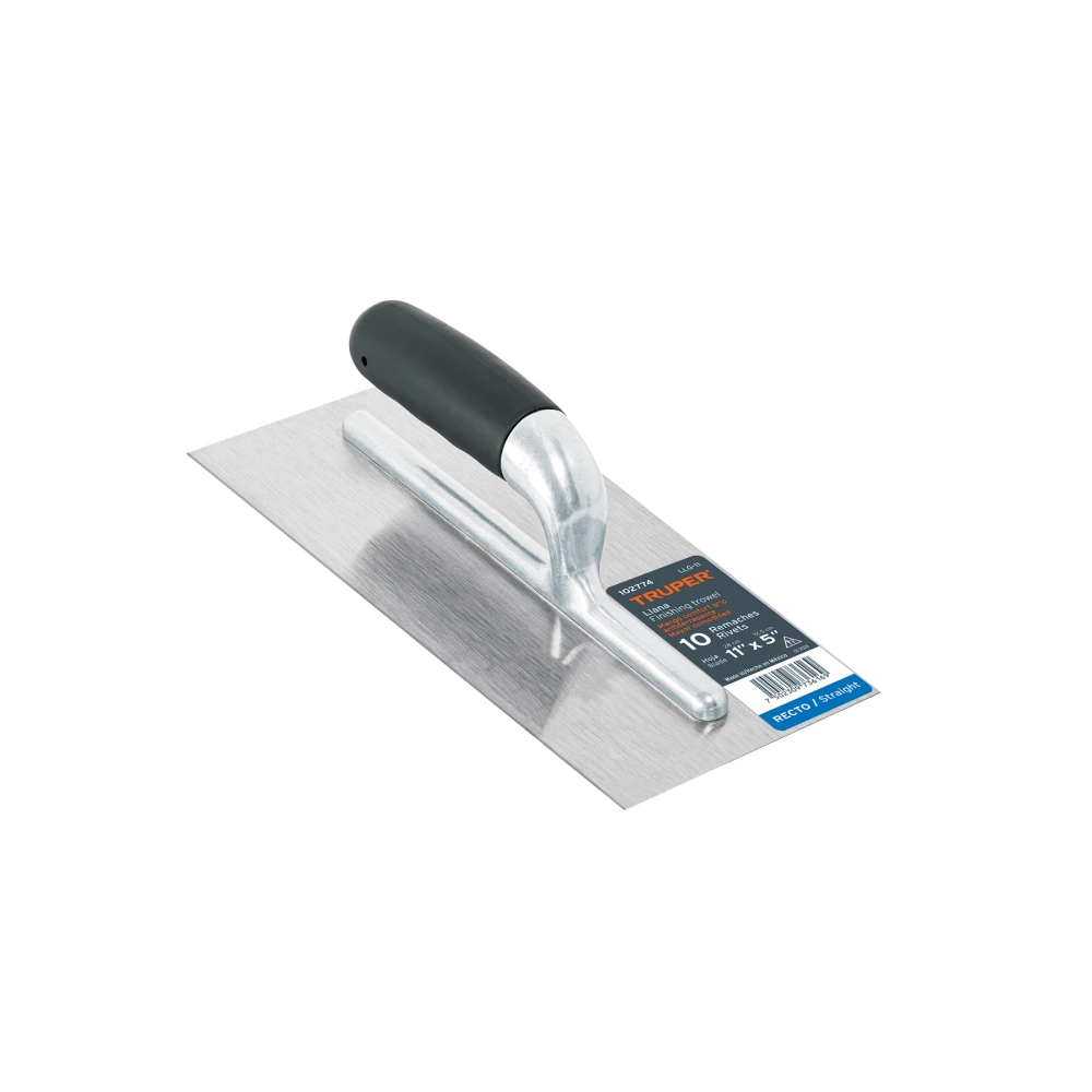 102774 LLANA 11' CANTO RECTO, 10 REMACHES,MANGO COMFORT GRIP,TRUPER