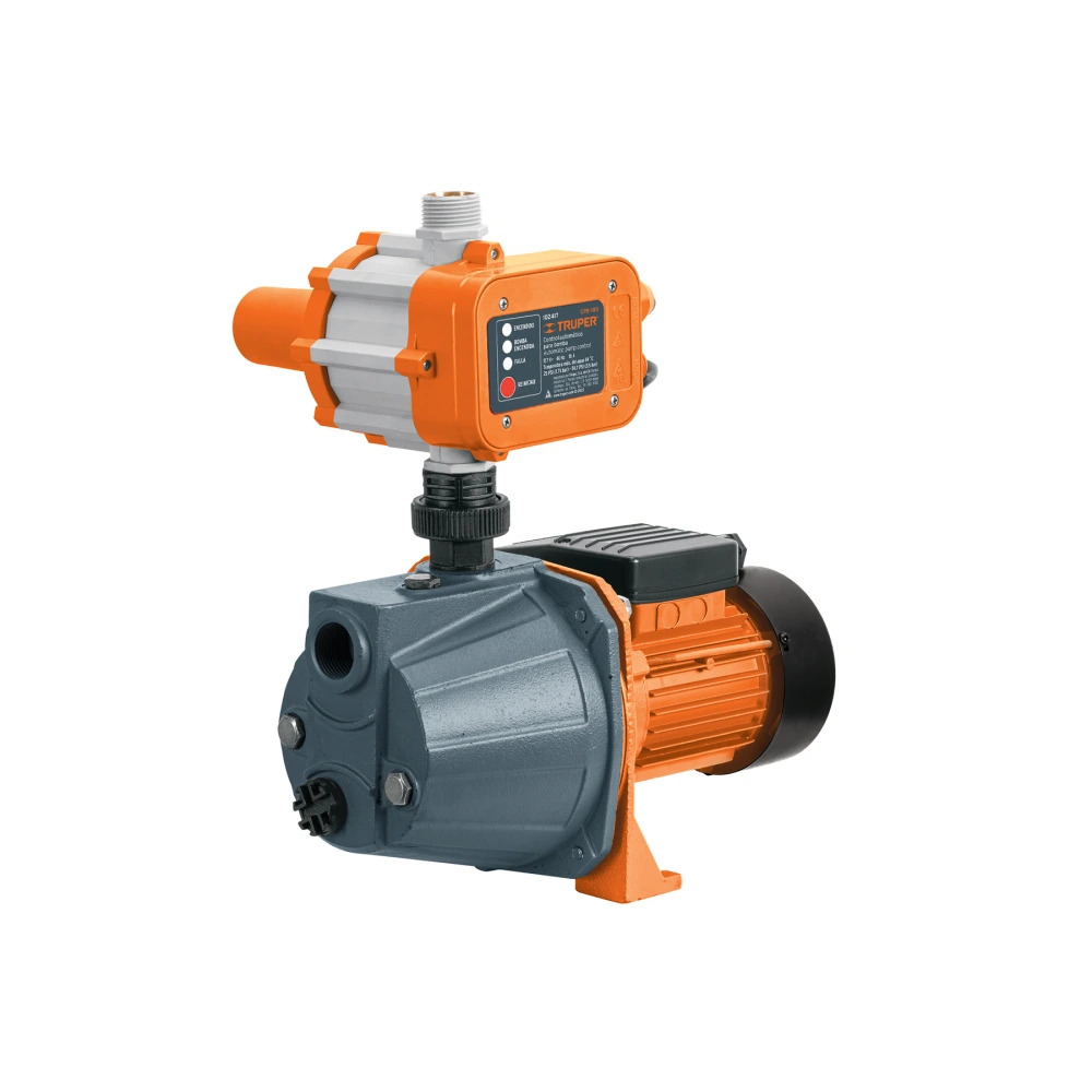 102856 BOMBA PRESURIZADORA JET HIERRO 1/2 HP CON CONTROL, TRUPER