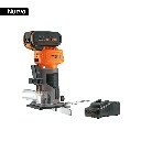 102865 ROUTER (REBAJADORA) 1/4', 1 BATERÍA 4 AH, TRUPER PRO
