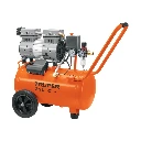 102958 COMPRESOR DE AIRE, SILENCIOSO LIBRE DE ACEITE, 25 L, 2 HP