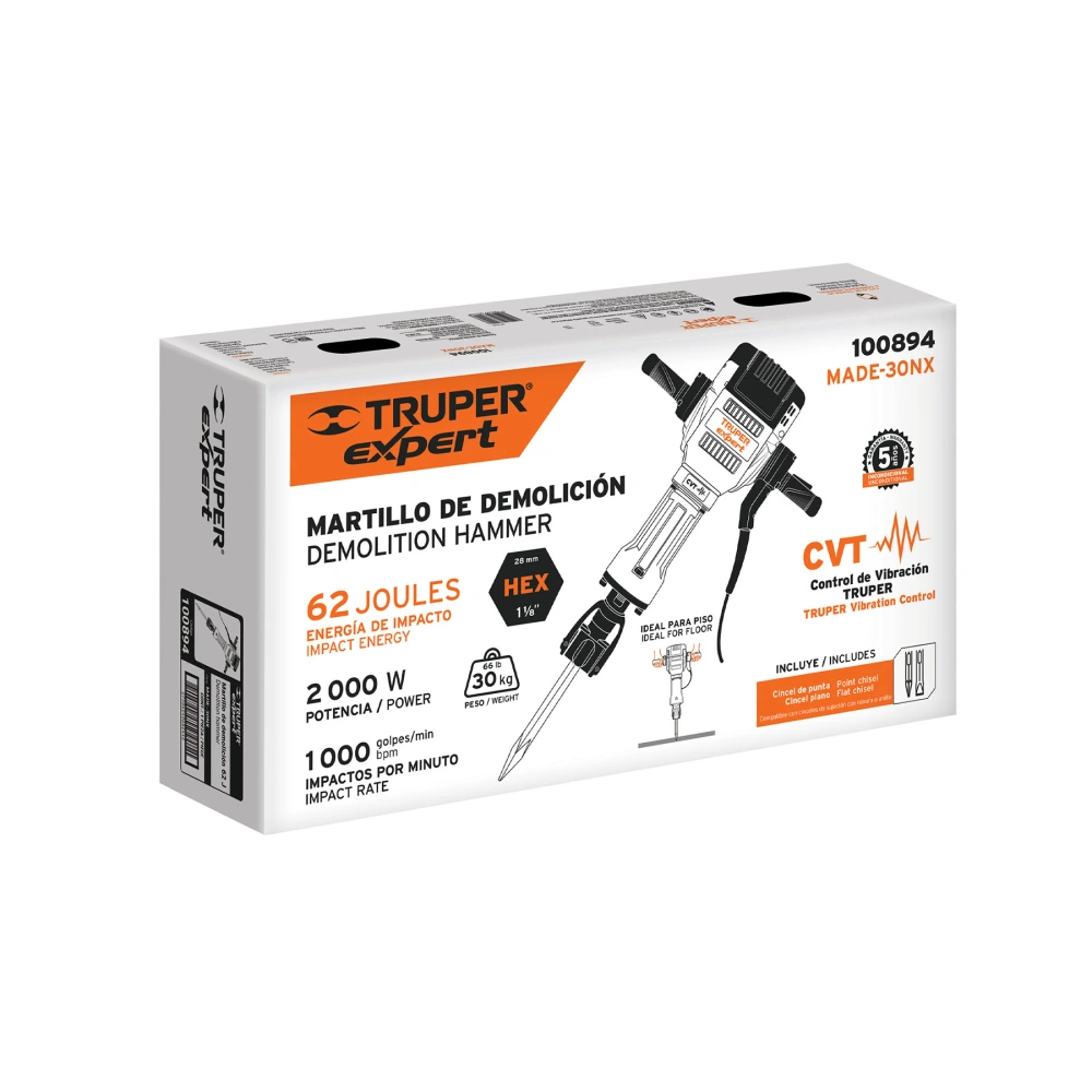 [CJ-MADE-30NX] 103042 CAJA DE EMPAQUE DE REPUESTO PARA MADE-30NX, TRUPER EXPERT